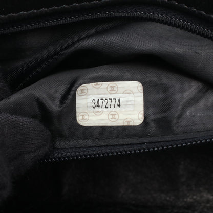 マトラッセ ショルダーバッグ ラムスキン ブラック ゴールド金具 シャネル