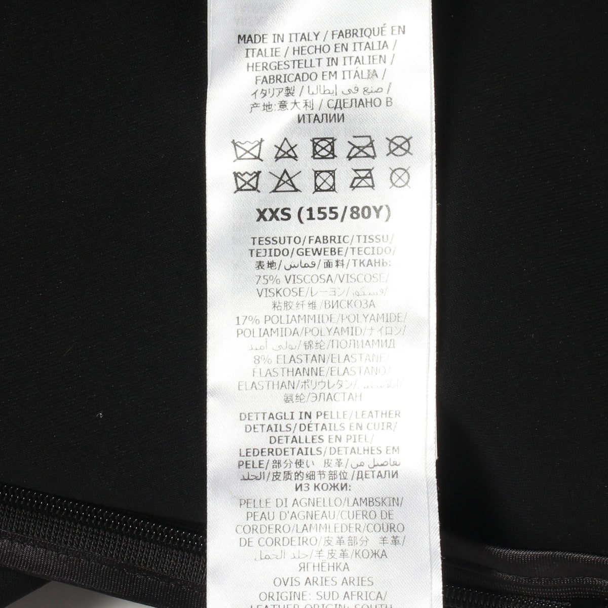 ホースビット 半袖 ワンピース レーヨン ナイロン レザー ブラック グッチ