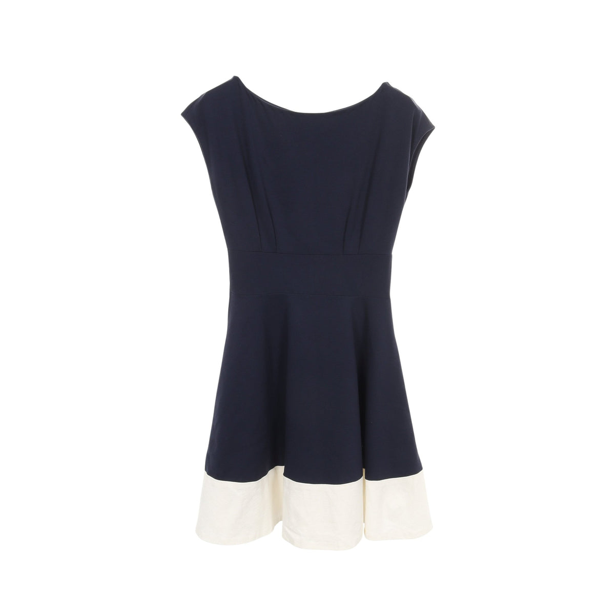 Ponte Fiorella Dress ポンチ フィオレッラ ドレス ワンピース ビスコース ナイロン ネイビー ホワイト ケイトスペード