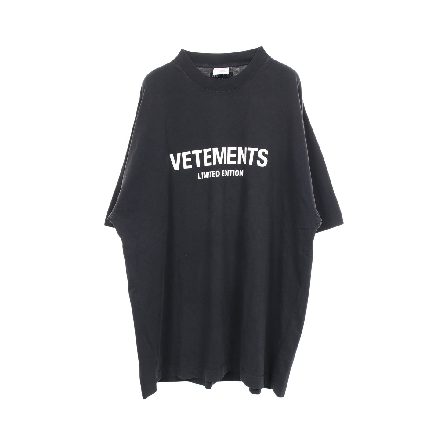 LOGO LIMITED EDITION 半袖Tシャツ コットン ブラック ヴェトモン