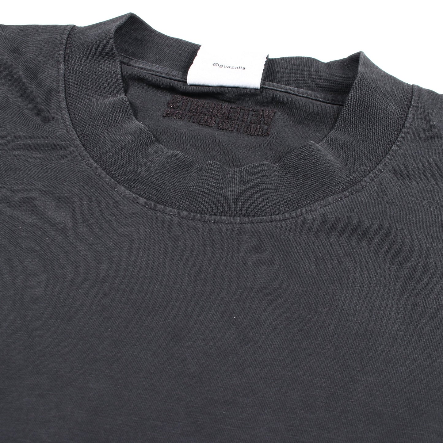 LOGO LIMITED EDITION 半袖Tシャツ コットン ブラック ヴェトモン