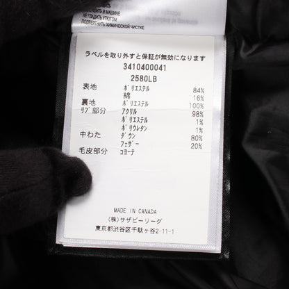 ROSSCLAIR PARKA BLACK LABEL ロスクレア ダウンコート ブラック カナダグース