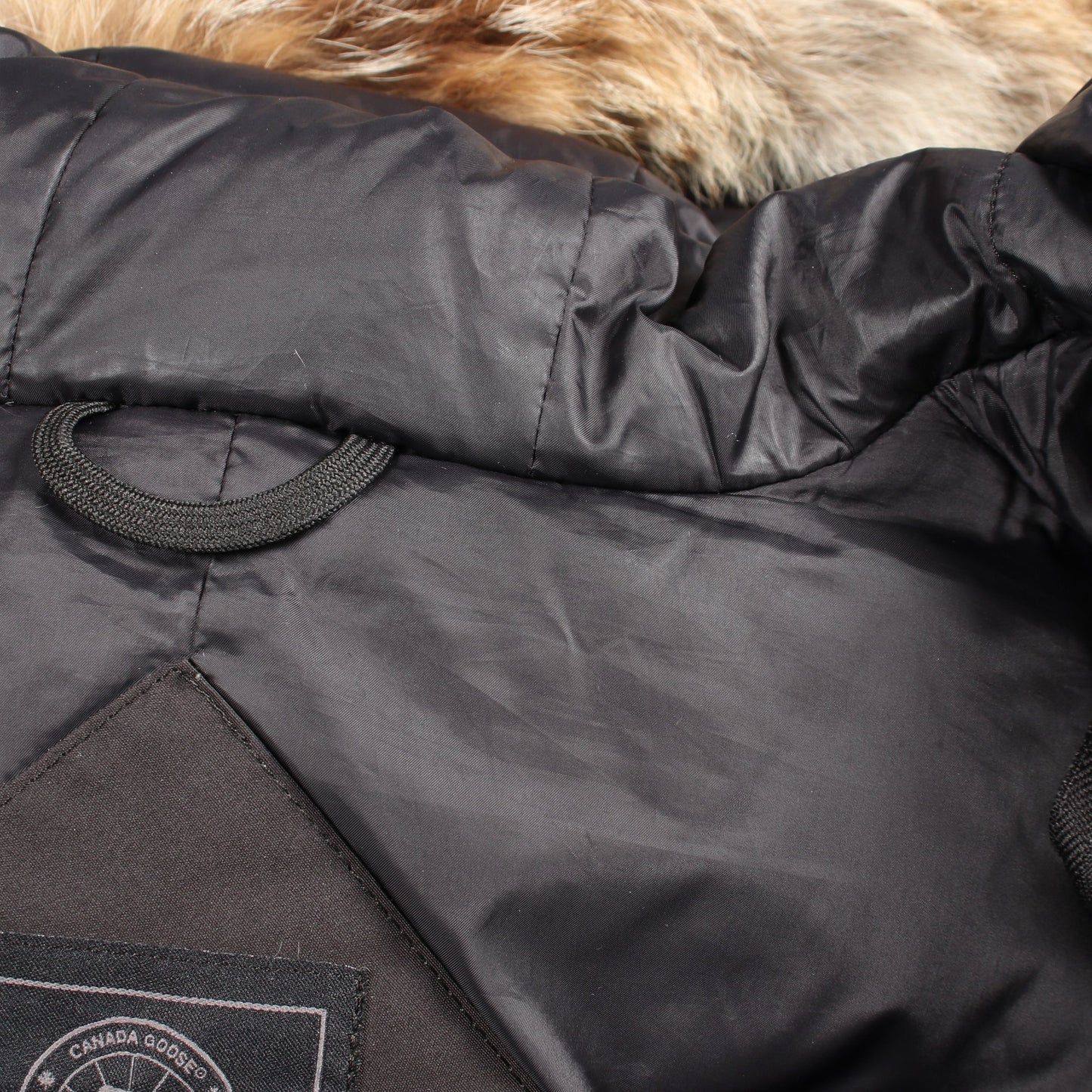 ROSSCLAIR PARKA BLACK LABEL ロスクレア ダウンコート ブラック カナダグース