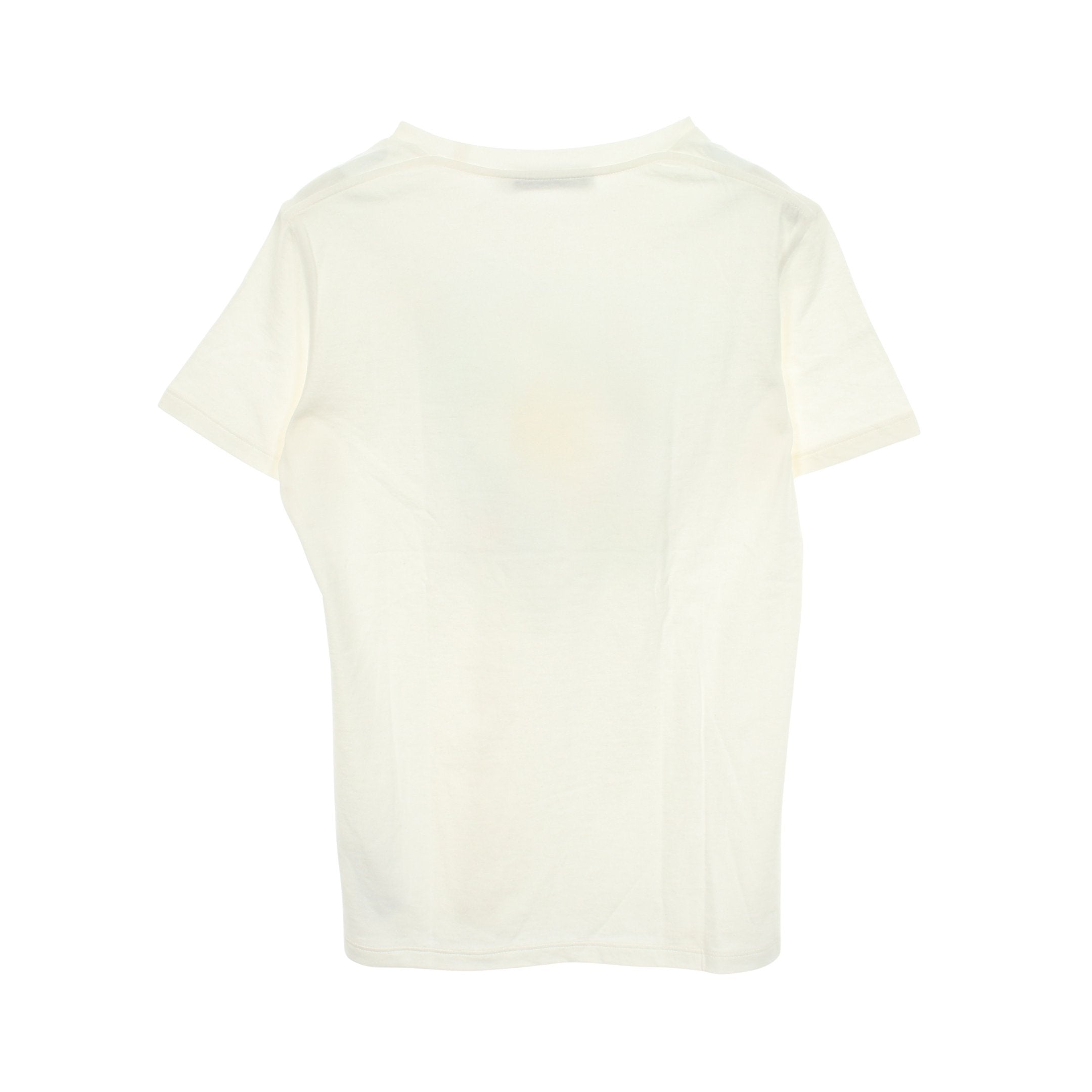 Dior Souvenir プリント 半袖Tシャツ コットン ホワイト クリスチャン