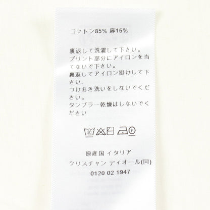 Dior Souvenir プリント 半袖Tシャツ コットン ホワイト クリスチャンディオール