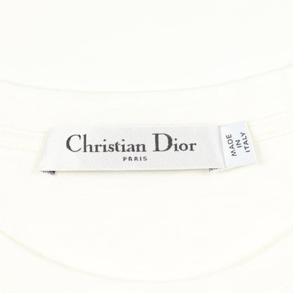 Dior Souvenir プリント 半袖Tシャツ コットン ホワイト クリスチャンディオール