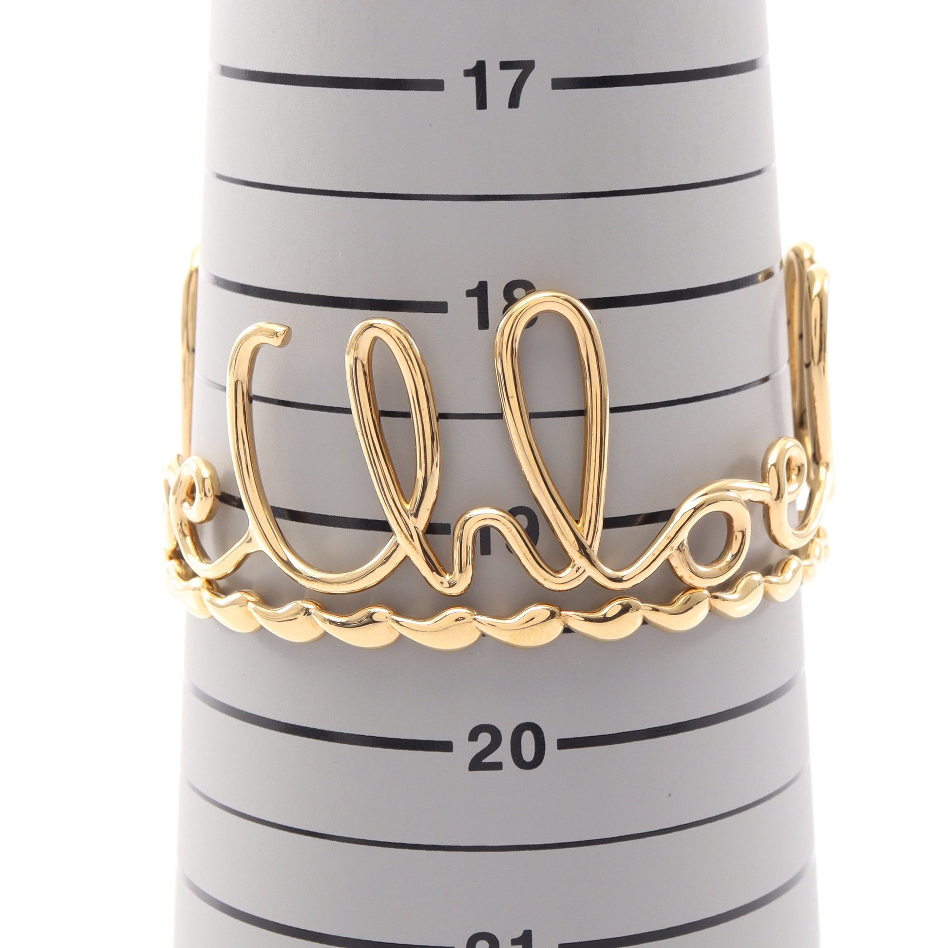 Iconic 2点セット バングル GP ゴールド クロエ アクセサリー Chloe
