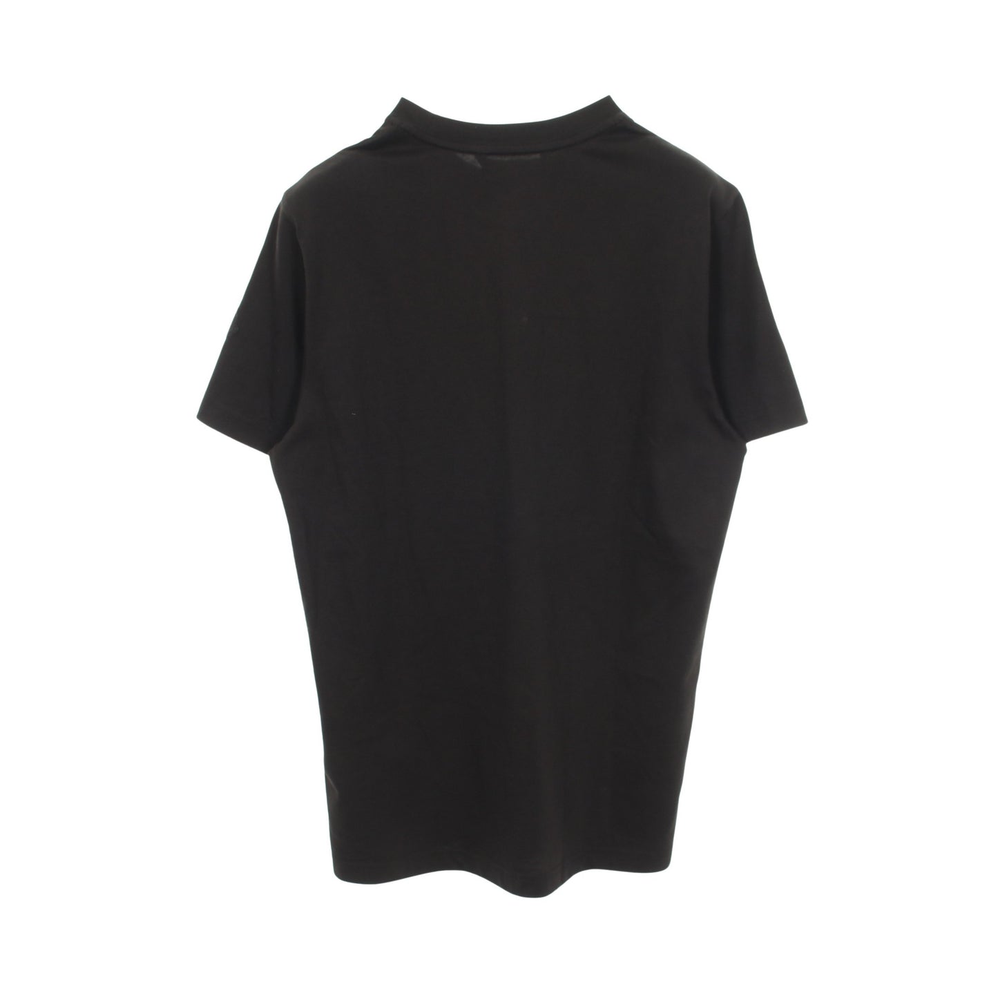 グラフィックモチーフロゴ クルーネック 半袖Tシャツ コットン ブラック モンクレール