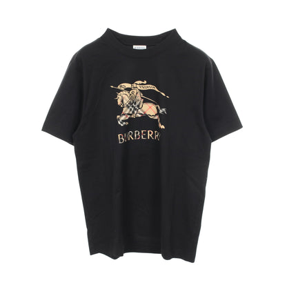 EKD DEG 半袖Tシャツ コットン ブラック マルチカラー バーバリー