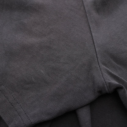 ピクセルロゴ クルーネック 半袖Tシャツ コットン ブラック モンクレール