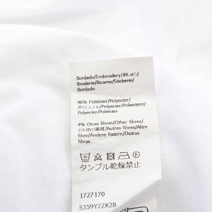 アナグラム クルーネック 半袖Tシャツ コットン ホワイト ブラック ロエベ