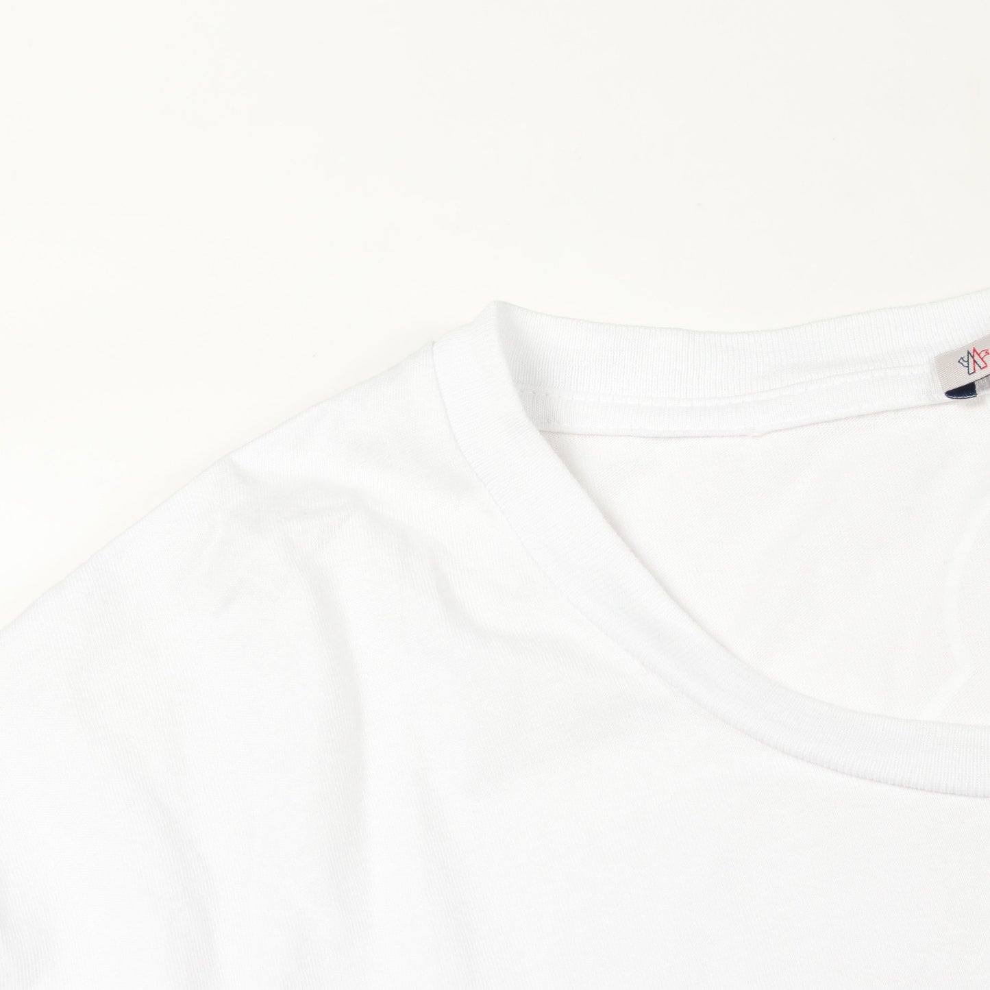 ポケット付き 半袖Tシャツ コットン ホワイト モンクレール