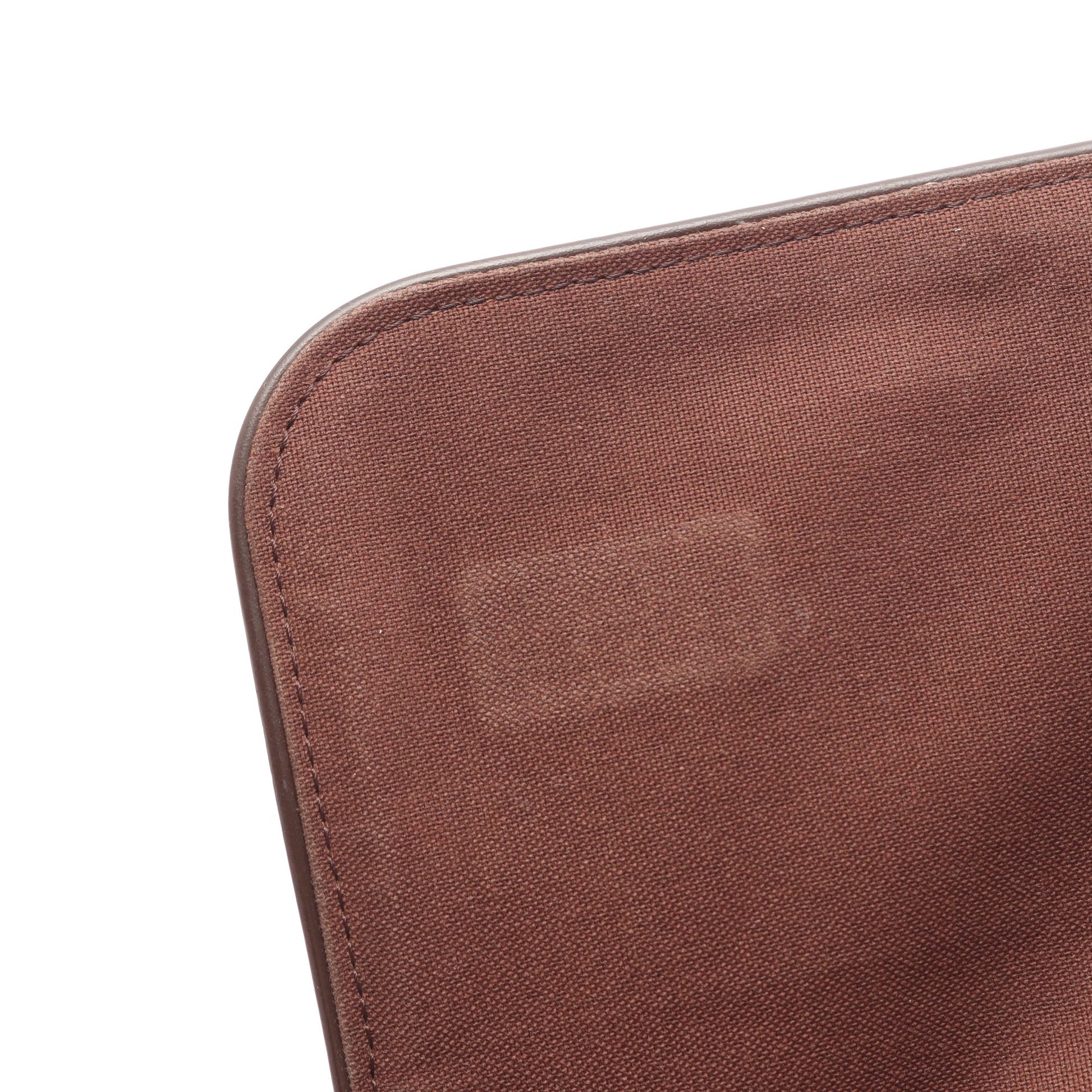 ブルックリンPM ダミエエベヌ ショルダーバッグ PVC レザー ブラウン ルイヴィトン バッグ LOUIS VUITTON