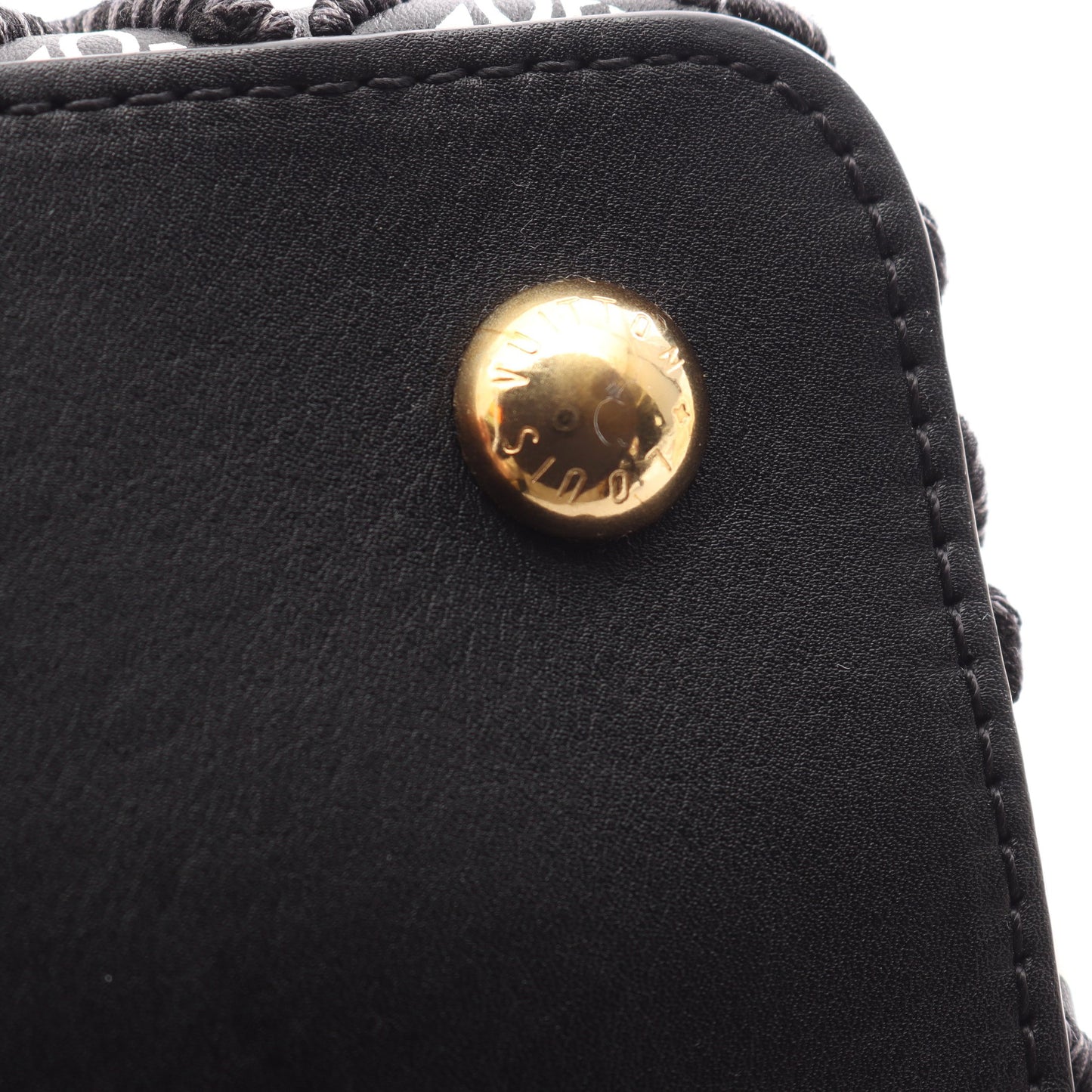 カプシーヌMM Since1854 ノワール 2WAY ハンドバッグ レザー ブラック ルイヴィトン