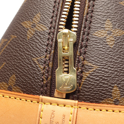 アルマPM モノグラム ハンドバッグ PVC レザー ブラウン ルイヴィトン