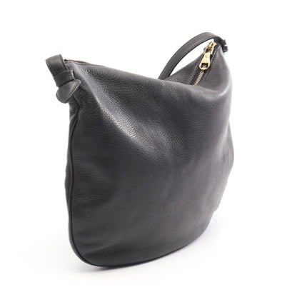 ヘリテージ ショルダーバッグ レザー ブラック ロエベ バッグ LOEWE