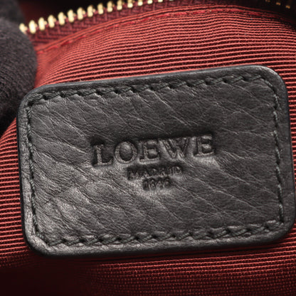 ヘリテージ ショルダーバッグ レザー ブラック ロエベ バッグ LOEWE