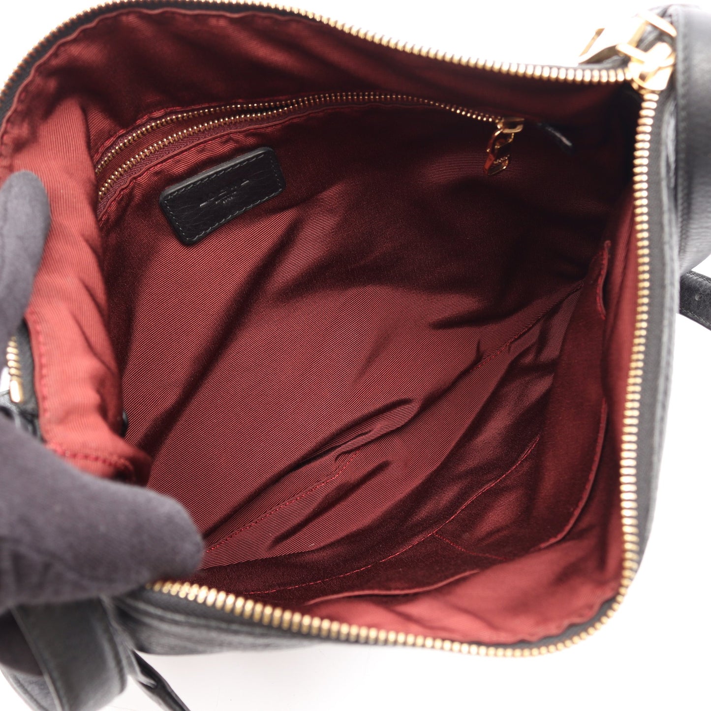 ヘリテージ ショルダーバッグ レザー ブラック ロエベ バッグ LOEWE
