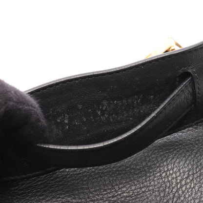 ヘリテージ ショルダーバッグ レザー ブラック ロエベ バッグ LOEWE