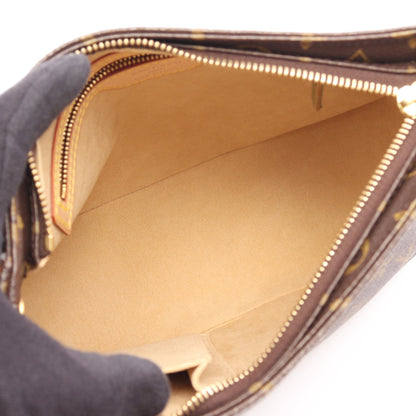 ルーピングMM モノグラム ショルダーバッグ PVC レザー ブラウン ルイヴィトン バッグ LOUIS VUITTON