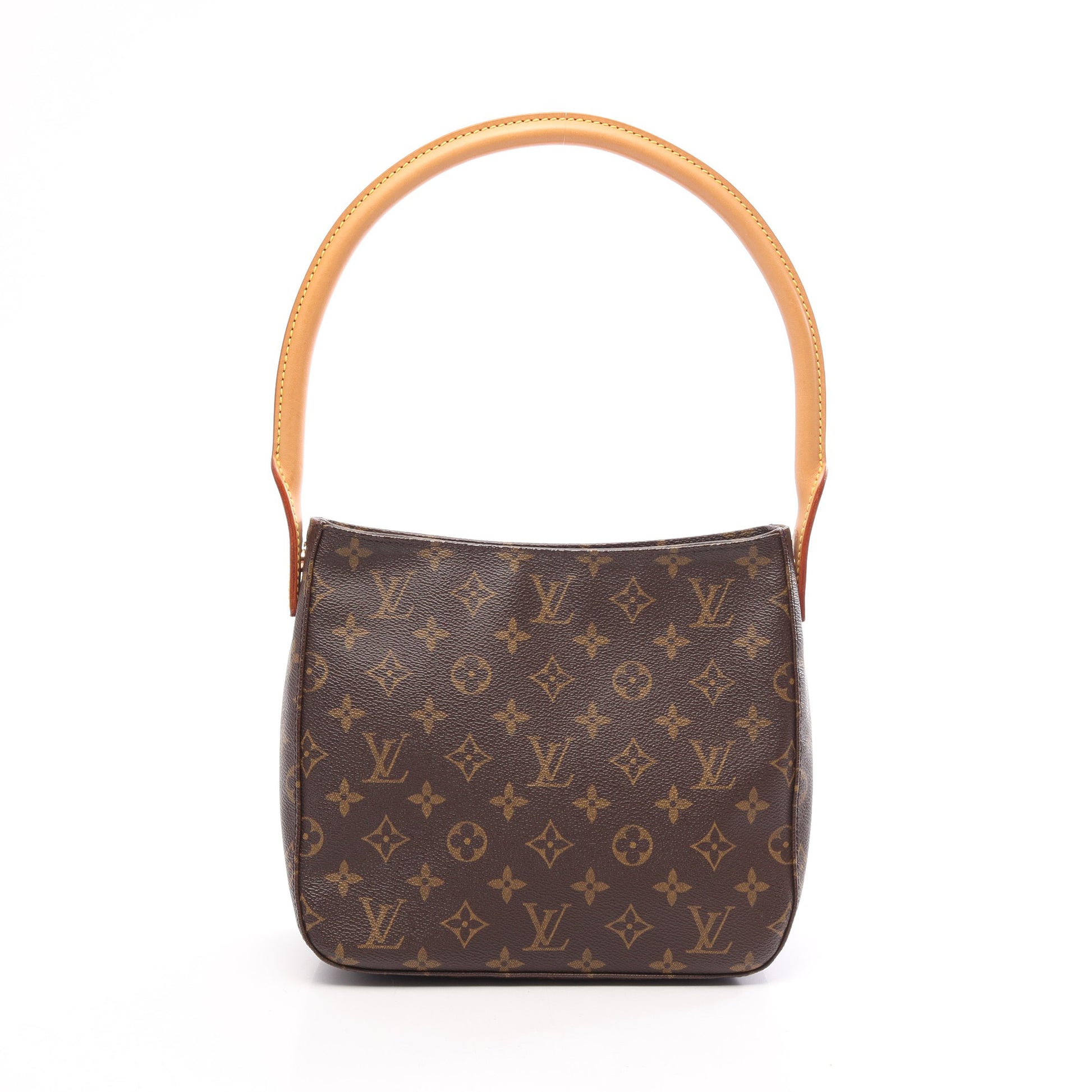 ルーピングMM モノグラム ショルダーバッグ PVC レザー ブラウン ルイヴィトン バッグ LOUIS VUITTON
