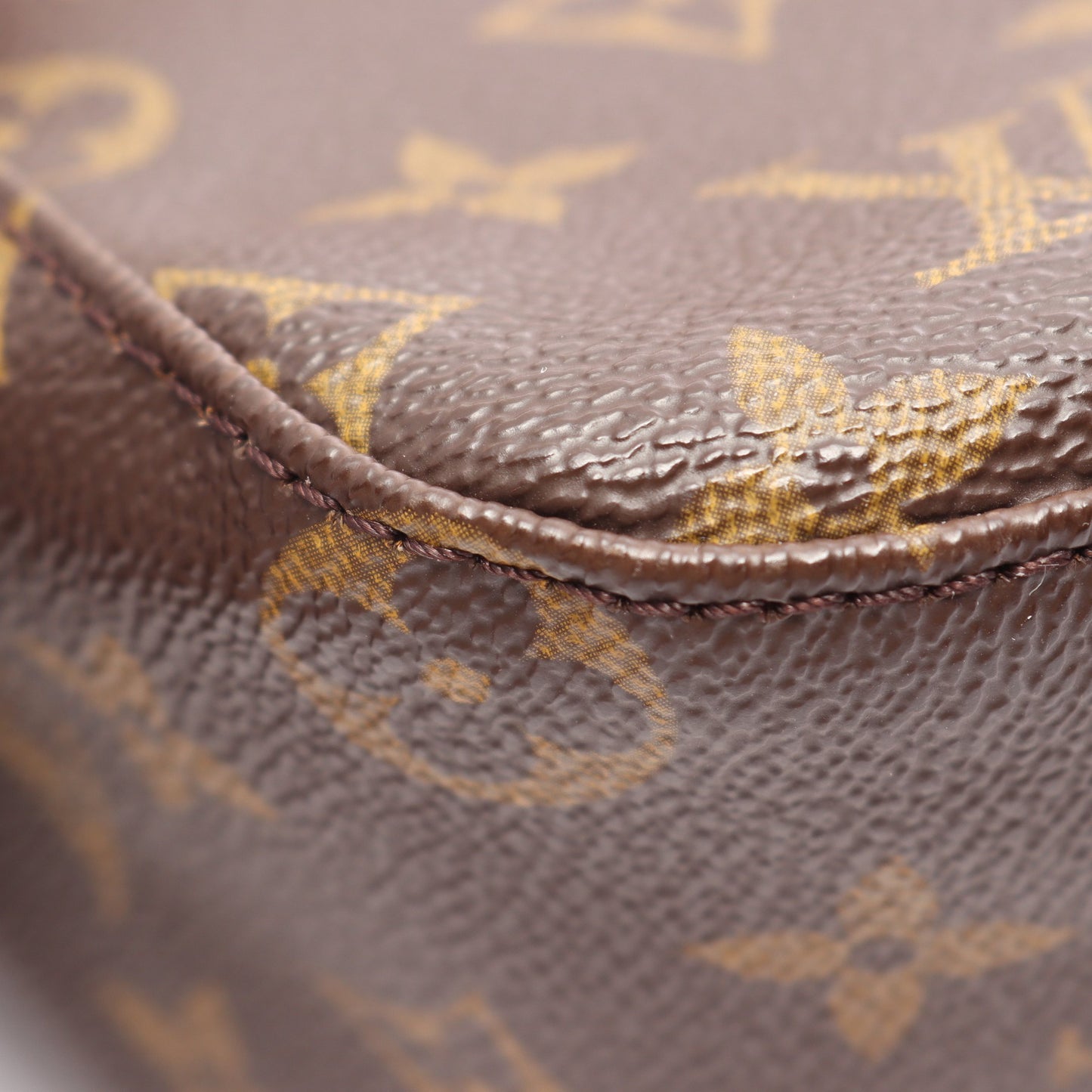 ルーピングMM モノグラム ショルダーバッグ PVC レザー ブラウン ルイヴィトン バッグ LOUIS VUITTON