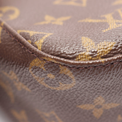 ルーピングMM モノグラム ショルダーバッグ PVC レザー ブラウン ルイヴィトン バッグ LOUIS VUITTON