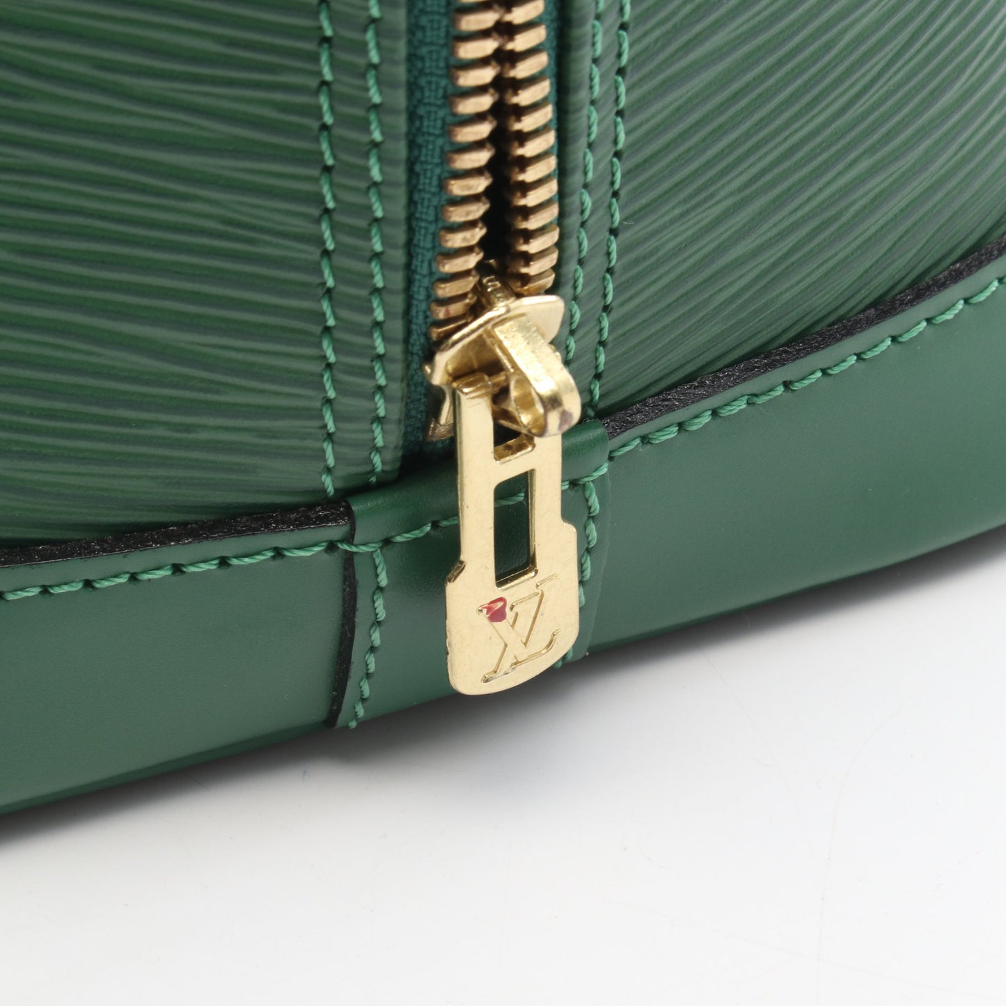 アルマ エピ ボルネオグリーン ハンドバッグ レザー グリーン ルイヴィトン バッグ LOUIS VUITTON