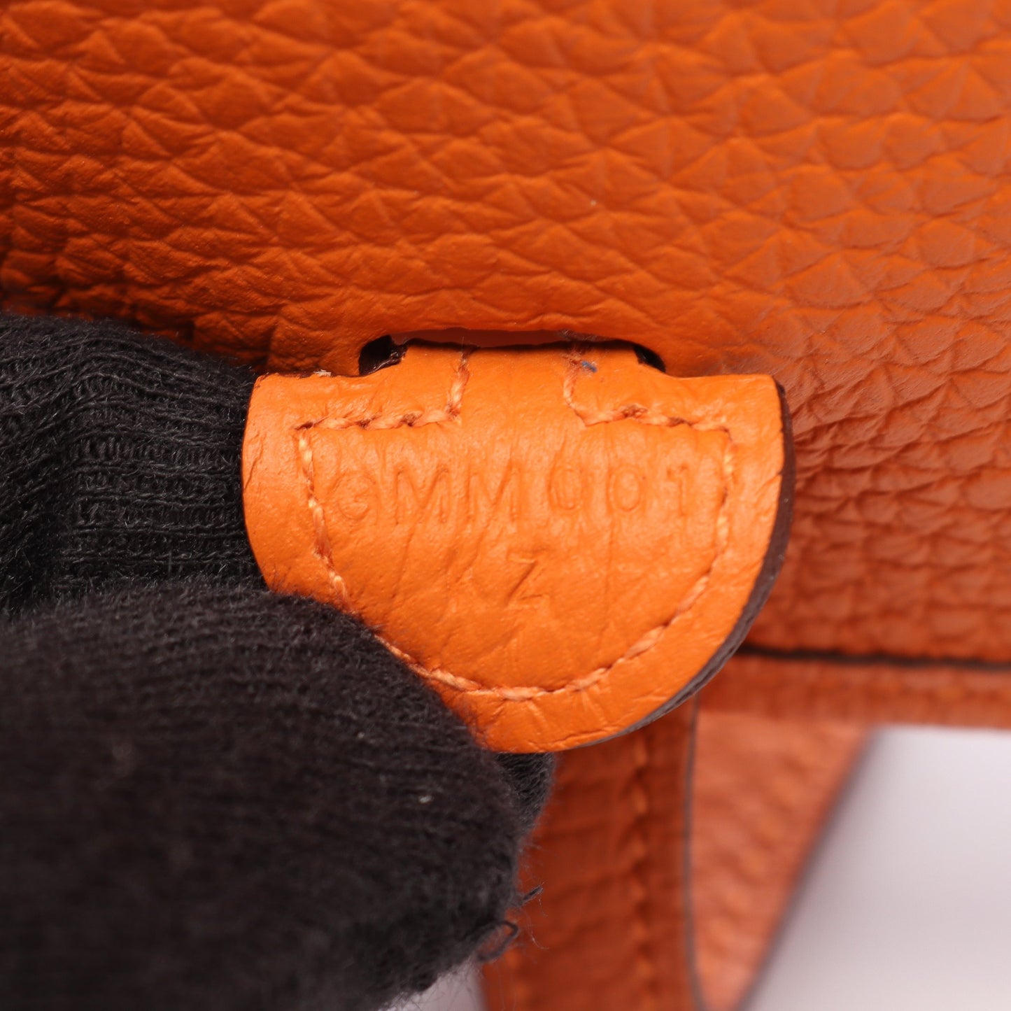 エヴリンTPM アマゾン ショルダーバッグ トリヨンクレマンス オレンジ シルバー金具 G刻印 エルメス