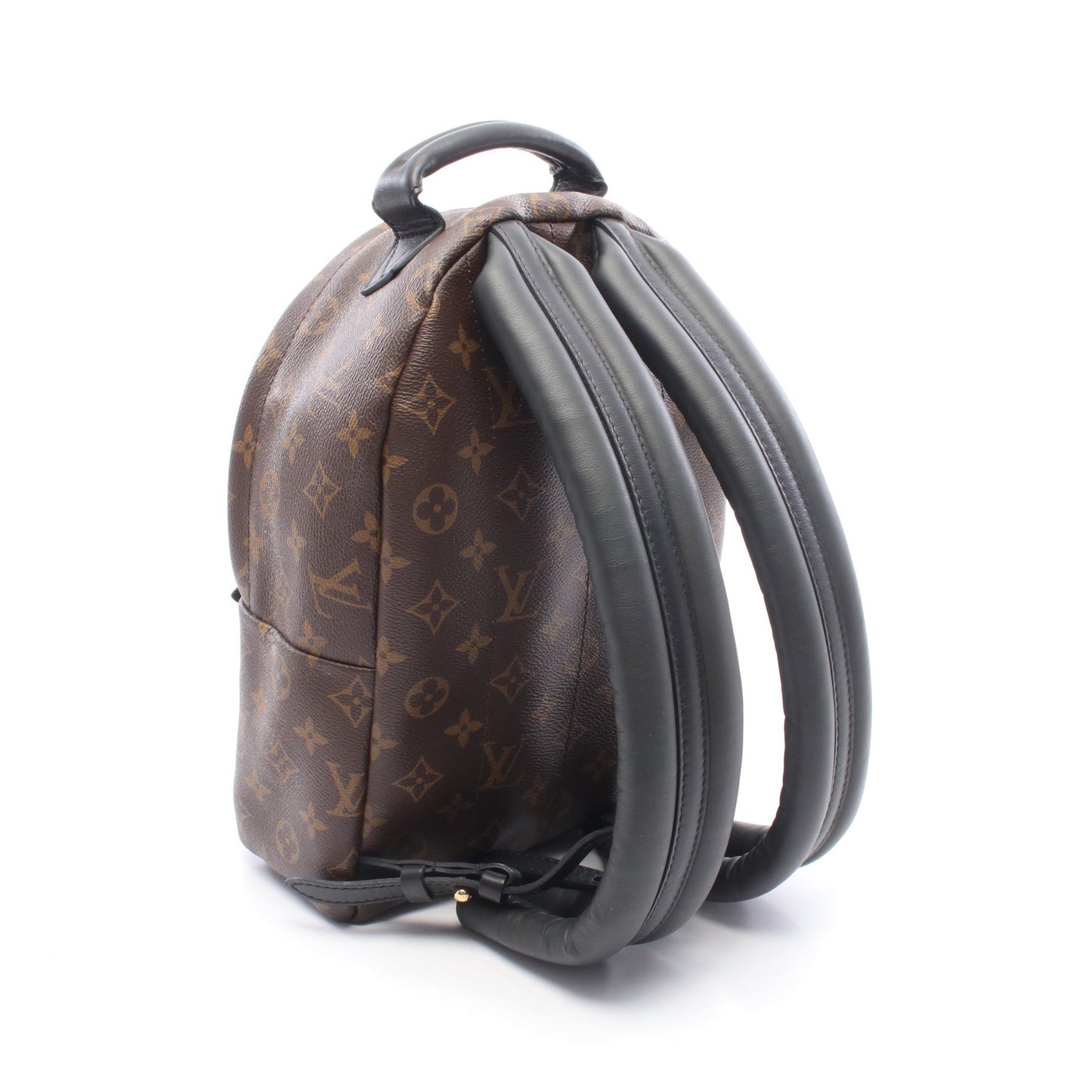 パームスプリングスPM モノグラム バックパック リュックサック PVC レザー ブラウン ブラック ルイヴィトン バッグ LOUIS VUITTON
