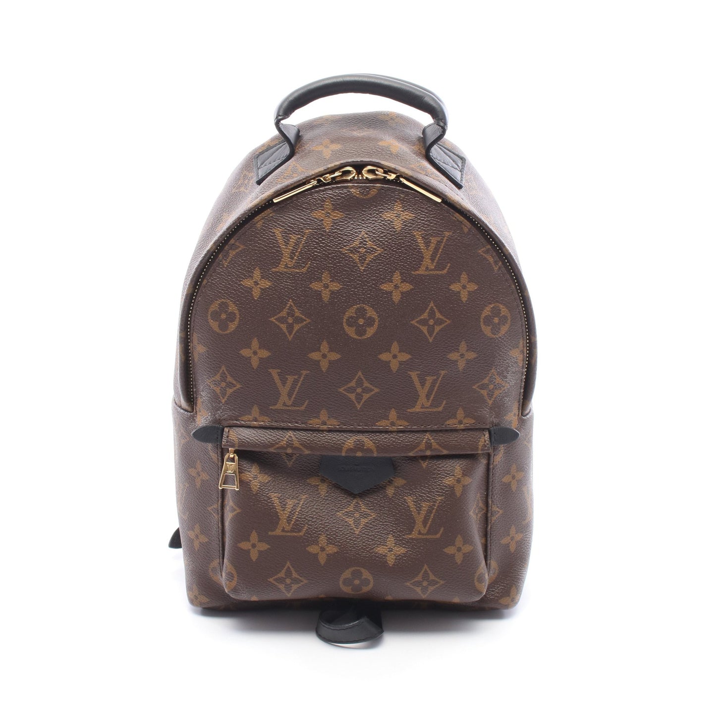 パームスプリングスPM モノグラム バックパック リュックサック PVC レザー ブラウン ブラック ルイヴィトン バッグ LOUIS VUITTON