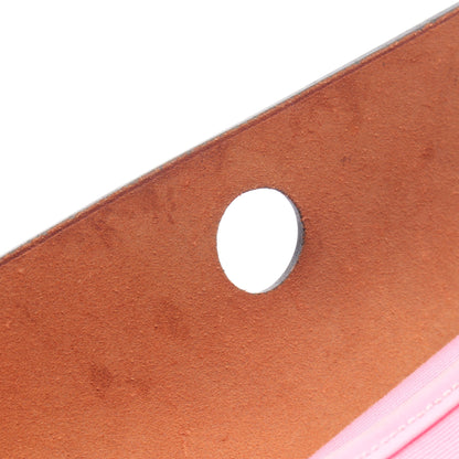 エールバッグジップPM ルージュデュセス 2WAY ハンドバッグ トワルオフィシエ レザー ピンク ブラウン シルバー金具 Y刻印 エルメス