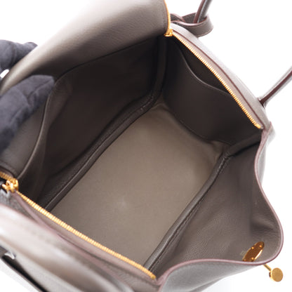 リンディ26 エタン ショルダーバッグ エバーカーフ グレー ゴールド金具 Z刻印 エルメス