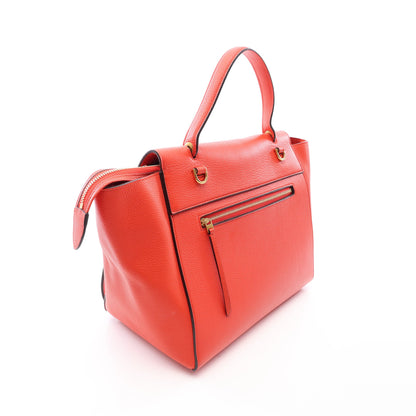 BELT BAG MINI ベルトバッグ ミニ 2WAY ハンドバッグ レザー オレンジレッド セリーヌ