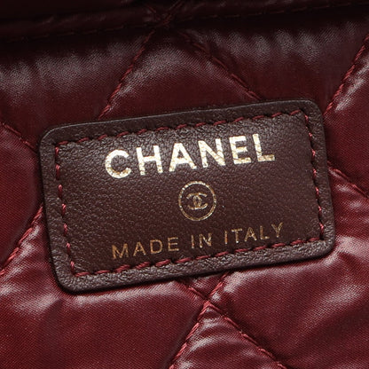 マトラッセ バニティバッグ ラムスキン ブラック ゴールド金具 シャネル