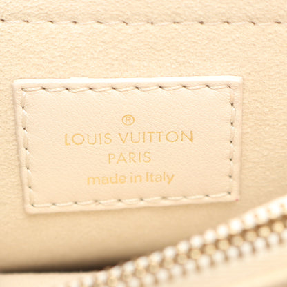 ホールドミー 2WAY ハンドバッグ レザー オフホワイト ルイヴィトン