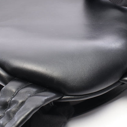 EVERYDAY BACKPACK エブリデイ バックパック リュックサック レザー ブラック レッド バレンシアガ