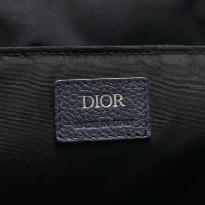 DIOR × Shawn Stussy RIDER バックパック リュックサック レザー ネイビー ディオール