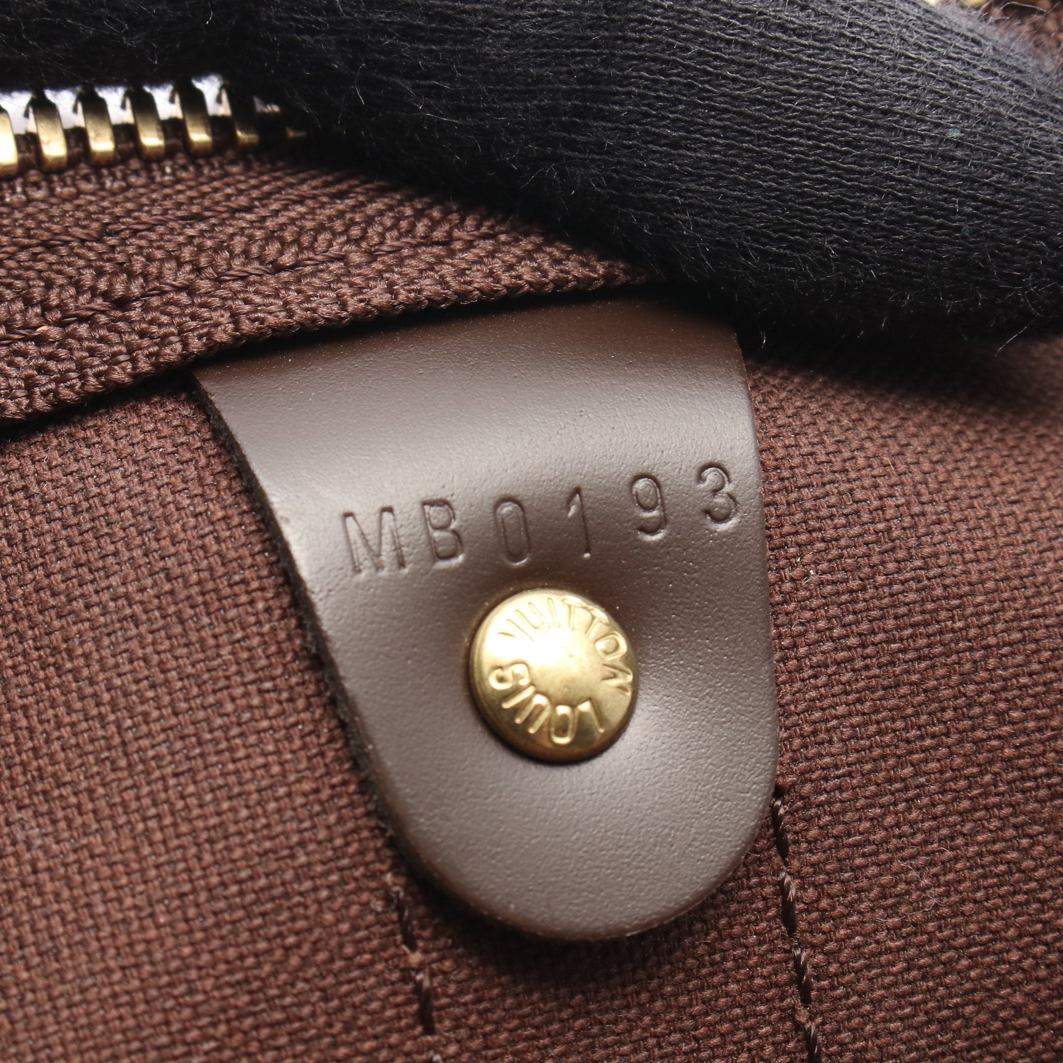キーポル バンドリエール45 ダミエエベヌ 2WAY ボストンバッグ PVC