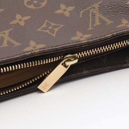 ルーピングMM モノグラム ショルダーバッグ PVC レザー ブラウン ルイヴィトン バッグ LOUIS VUITTON