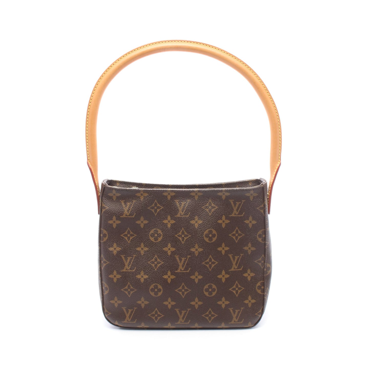 ルーピングMM モノグラム ショルダーバッグ PVC レザー ブラウン ルイヴィトン バッグ LOUIS VUITTON