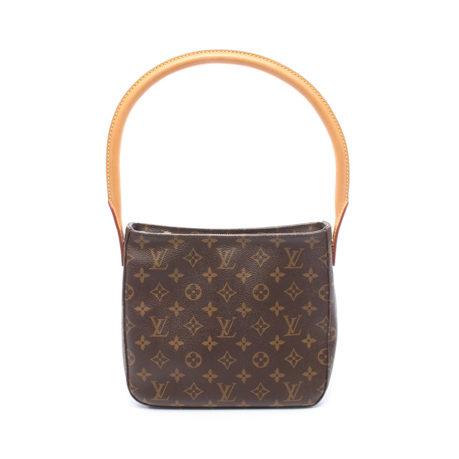 ルーピングMM モノグラム ショルダーバッグ PVC レザー ブラウン ルイヴィトン バッグ LOUIS VUITTON