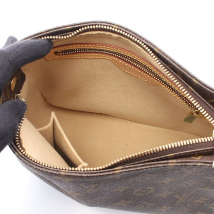 ルーピングMM モノグラム ショルダーバッグ PVC レザー ブラウン ルイヴィトン バッグ LOUIS VUITTON