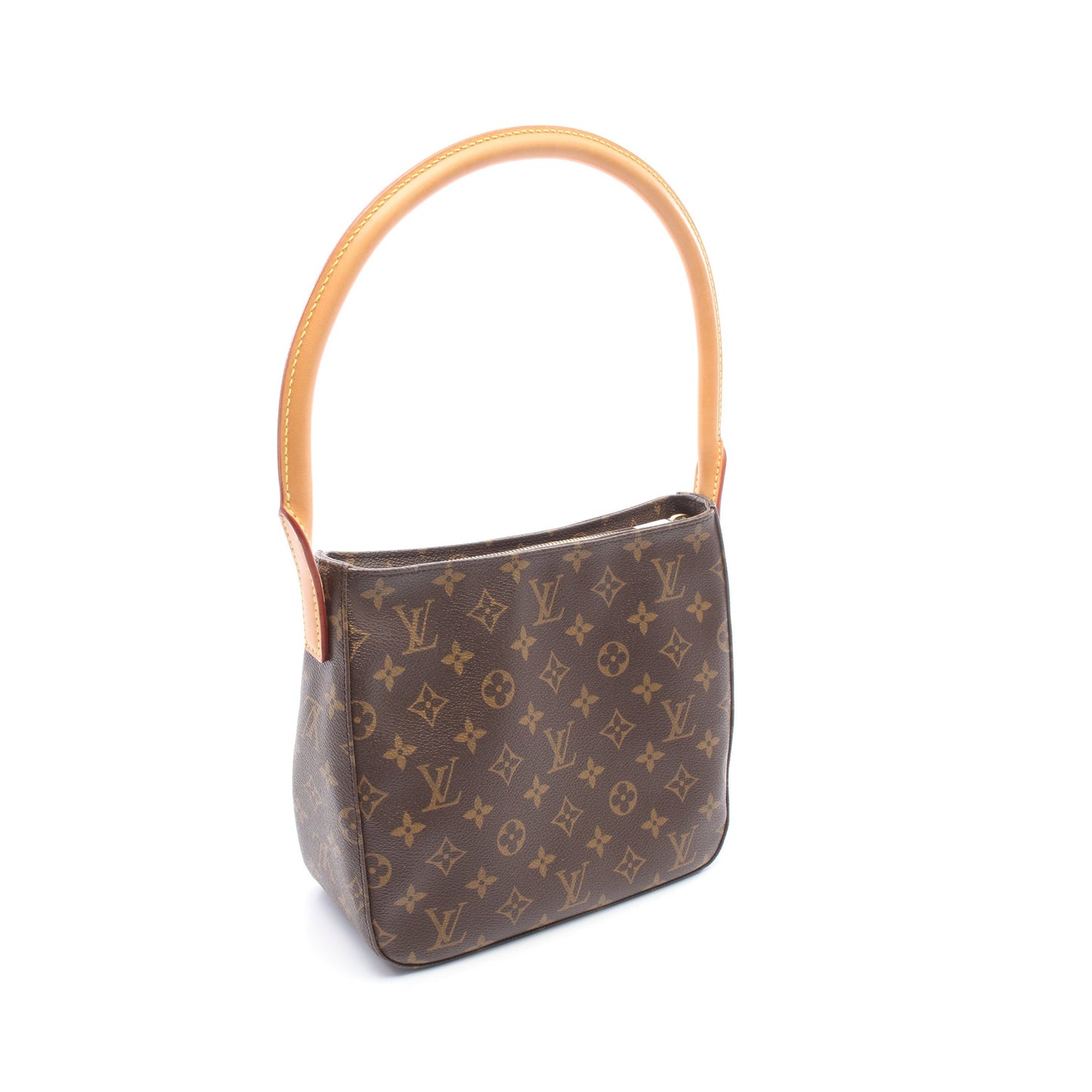 ルーピングMM モノグラム ショルダーバッグ PVC レザー ブラウン ルイヴィトン バッグ LOUIS VUITTON