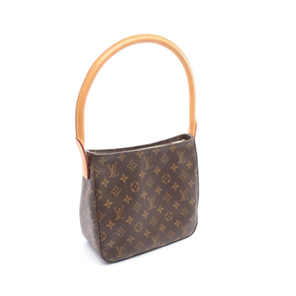 ルーピングMM モノグラム ショルダーバッグ PVC レザー ブラウン ルイヴィトン バッグ LOUIS VUITTON