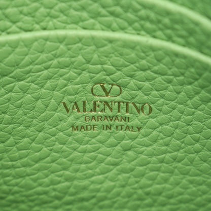 ロックスタッズ 2WAY ハンドバッグ レザー ライトグリーン ヴァレンティノガラヴァーニ バッグ VALENTINO GARAVANI