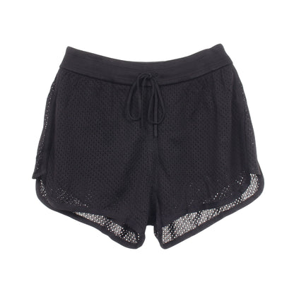 メッシュ ショート スウェットパンツ レーヨン ブラック クリスチャンディオール