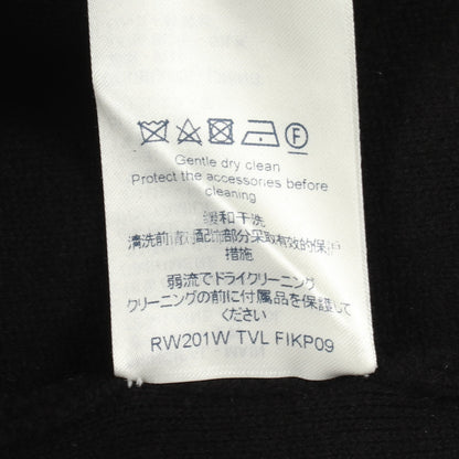 モノグラム ニット ジョガーパンツ ウール カシミヤ ブラック ルイヴィトン