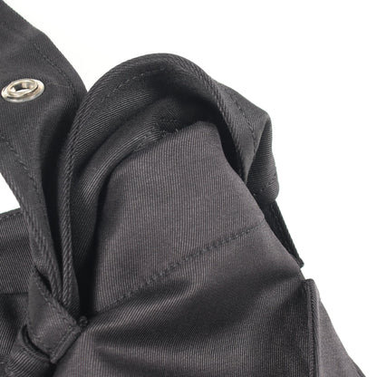 パンツ ウール シルク ブラック ルイヴィトン