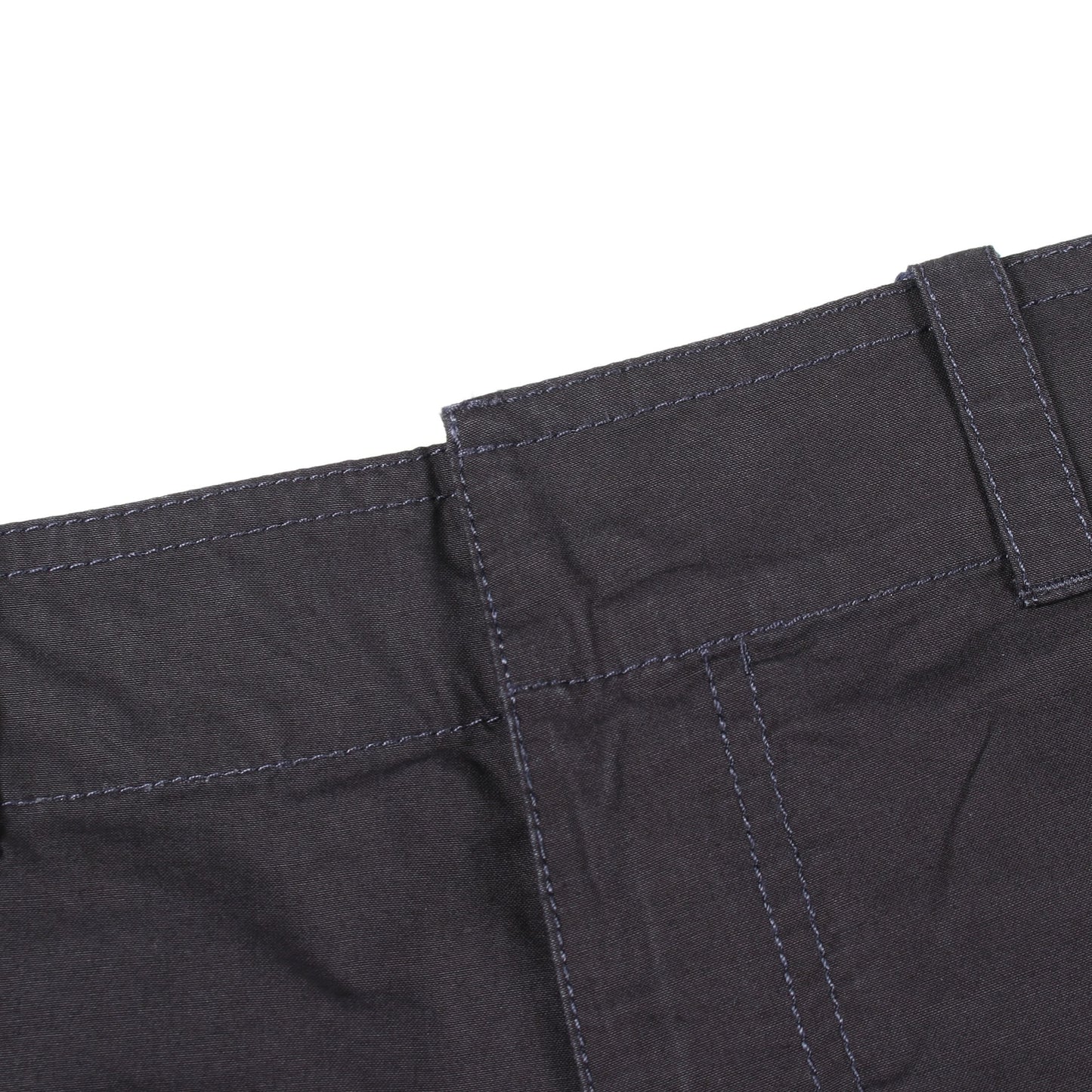 LVロゴ ナイロン切替 カーゴパンツ コットン キュプラ ナイロン ネイビー ルイヴィトン
